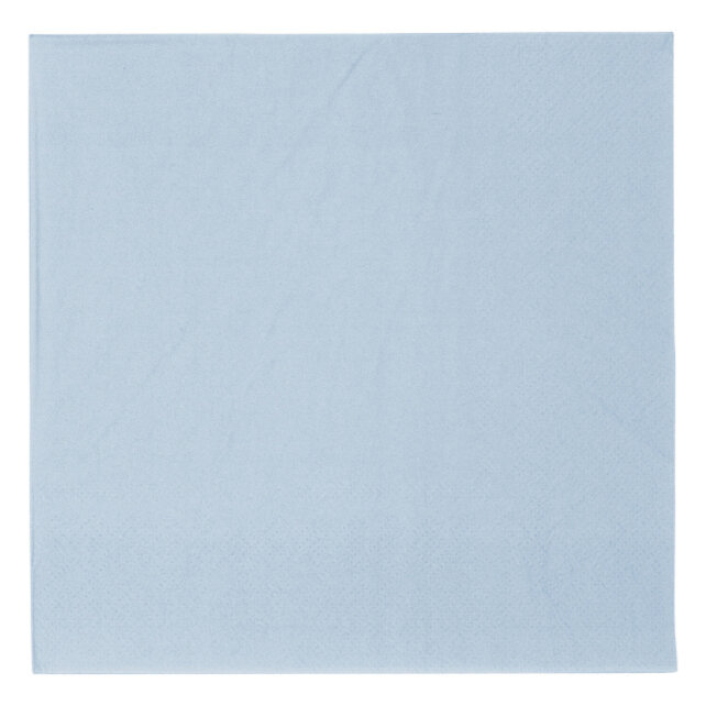 Pastel blauwe servetten