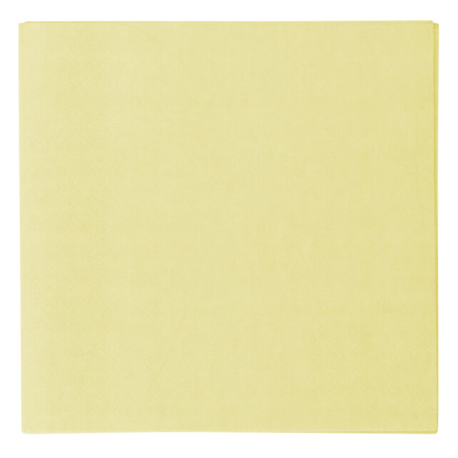 Pastel gele servetten