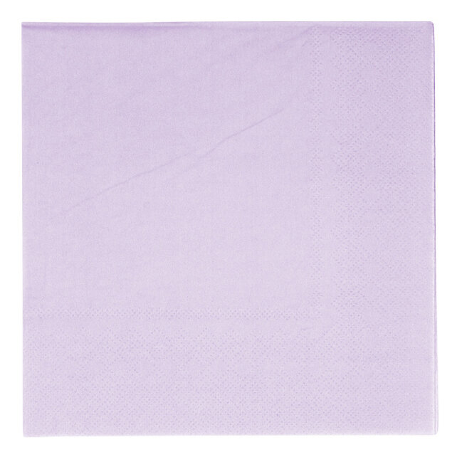 Pastel paarse servetten