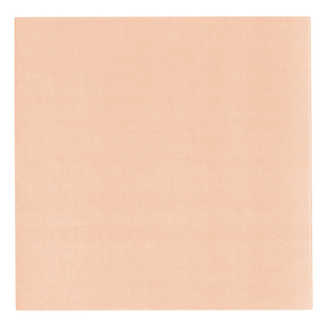 Pastel abrikoos servetten