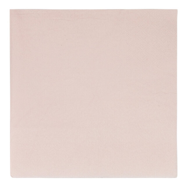 Pastel roze servetten