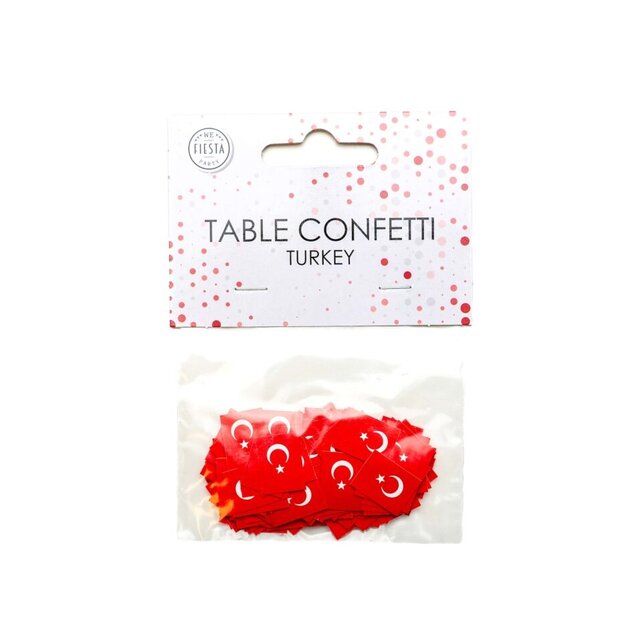 Tafelconfetti Turkije 14 gram