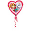 Paw Patrol Paw Patrol hart folieballon Love Girl 43cm