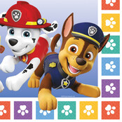 Paw Patrol papieren servetten 33x33cm 16 stuks