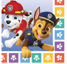 Paw Patrol papieren servetten 33x33cm 16 stuks