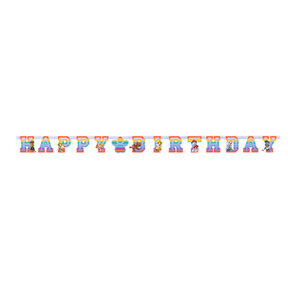 Paw Patrol papieren Happy Birthday letterslinger 180cm