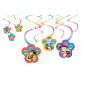 Paw Patrol Swirl decoraties 60cm 6 stuks