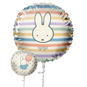 Nijntje folieballon met 2 designs 45cm