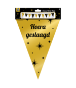 Hoera Geslaagd - Vlaggenlijn 10 meter - Classy Party