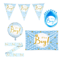 I'ts a Boy Versiering pakket - M