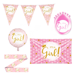 I'ts a Girl Versiering pakket - M