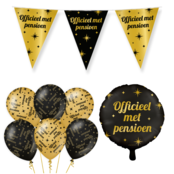 Pensioen Classy Versiering pakket - S