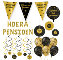 Pensioen Classy Versiering pakket - L