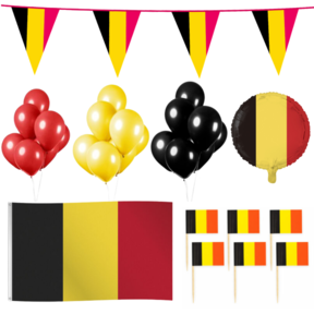 Belgie Versiering pakket - L