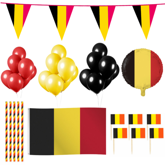 Belgie Versiering pakket - XL