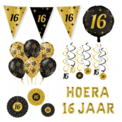 16 jaar Classy Versiering pakket - L