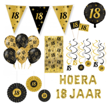 18 jaar Classy Versiering pakket - XL2
