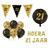 21 jaar Classy Versiering pakket - M