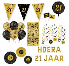 21 jaar Classy Versiering pakket - XL2