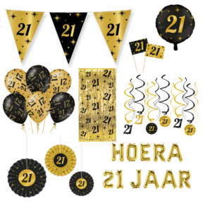 21 jaar Classy Versiering pakket - XL2