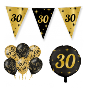 30 jaar Classy Versiering pakket - S