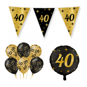 40 jaar Classy Versiering pakket - S