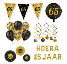 65 jaar Classy Versiering pakket - L