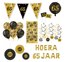 65 jaar Classy Versiering pakket - XL2