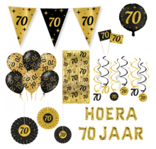 70 jaar Classy Versiering pakket - XL2