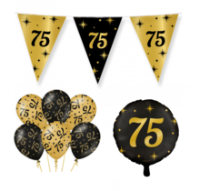 75 jaar Classy Versiering pakket - S