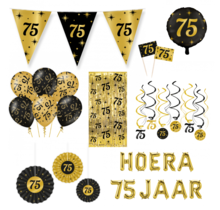 75 jaar Classy Versiering pakket - XL2