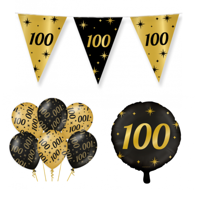 100 jaar Classy Versiering pakket - S