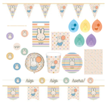 Nijntje verjaardag Versierings Pakket - Neutraal XL