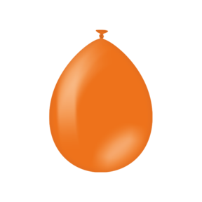 Oranje ballonnen 10 stuks 30cm