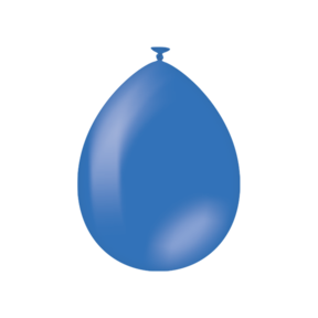 Blauwe ballonnen 10 stuks 30cm