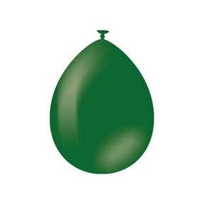 Donker Groene ballonnen 25 stuks 30cm