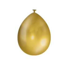 Metallic Gouden ballonnen 10 stuks 30cm