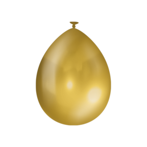 Metallic Gouden ballonnen 50 stuks 30cm