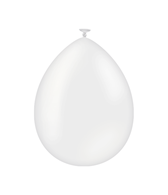 Witte ballonnen 50 stuks 30cm