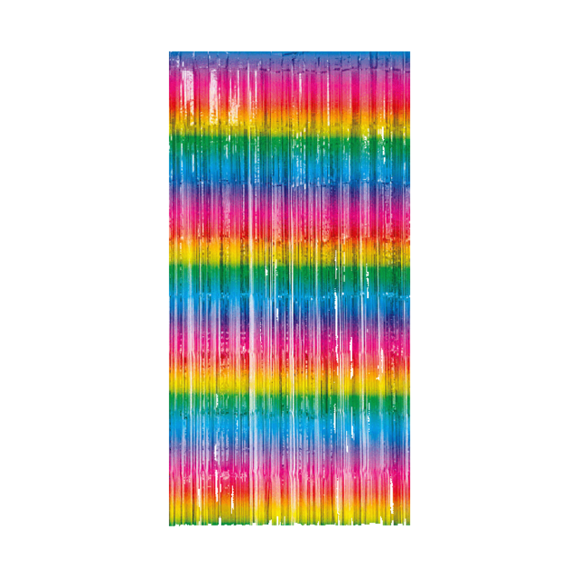 Deurgordijn Regenboog 2x1 meter