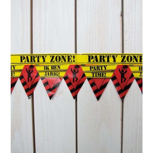 Afzetlint 12 meter - Ik ben jarig