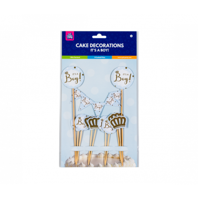 Taart decoratie It's a Boy