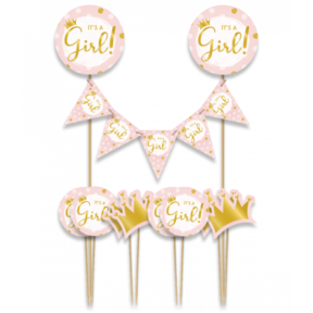 Taart decoratie It's a Girl