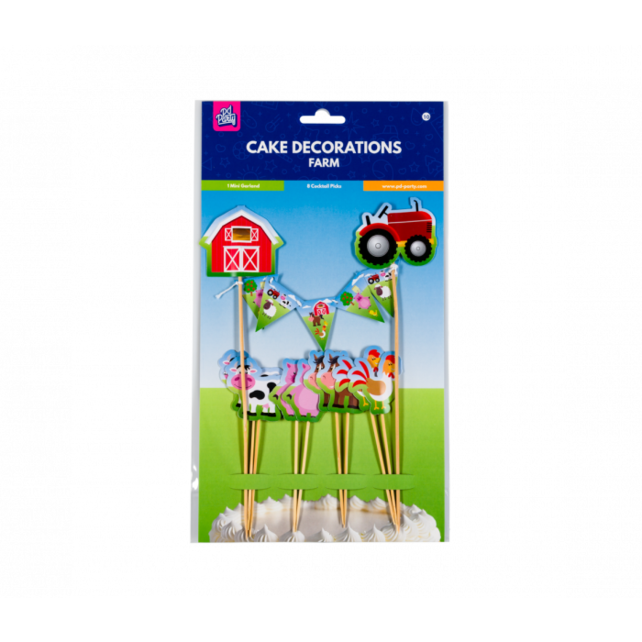 Taart decoratie Boerderij versiering