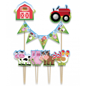 Taart decoratie Boerderij versiering