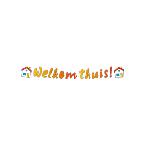 Letterslinger Welkom Thuis 250cm