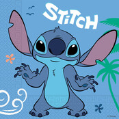Stitch servetten 33x33cm 20 stuks