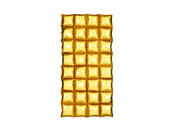 Folieballon gordijn metallic goud 72x143cm