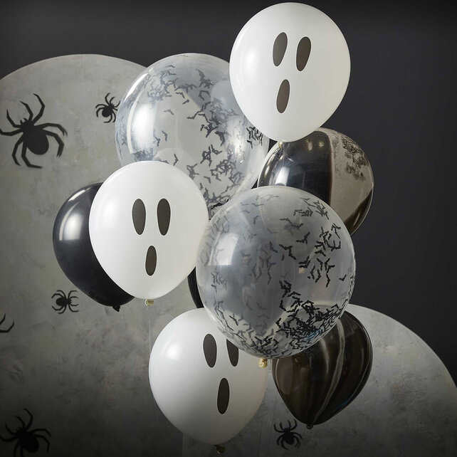Halloween ballonnen mix 9 stuks