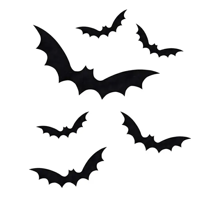 Raamsticker vleermuizen Raamsticker vleermuizen